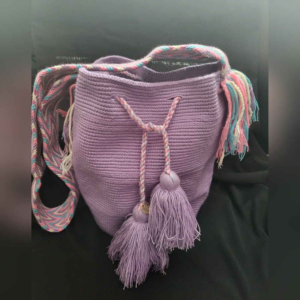NWT Alexa's Wayuu knitted bag - Picture 13 of 14